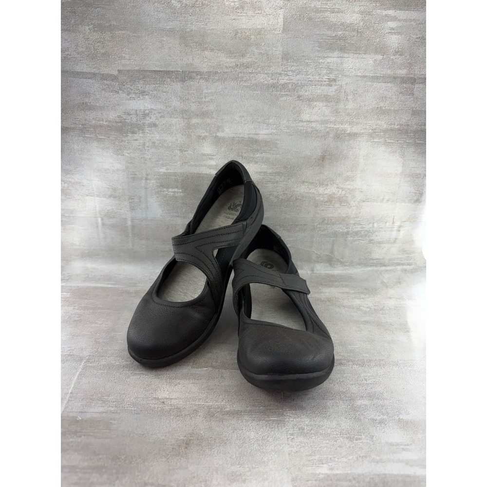 Clarks Cloudsteppers Sillian Tino Black Mary Jane Flats Women Sz 7.5 M 261214574